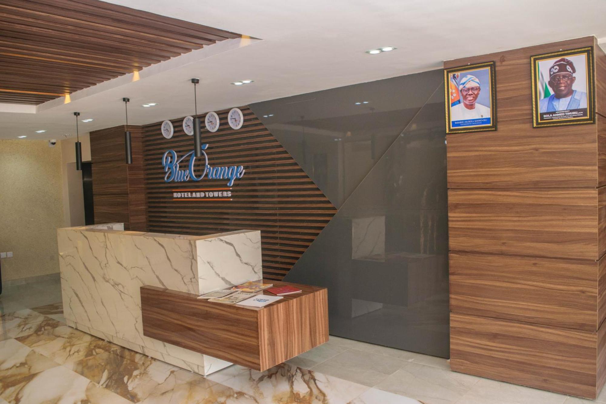 Blue Orange Hotel And Towers Shomolu المظهر الخارجي الصورة